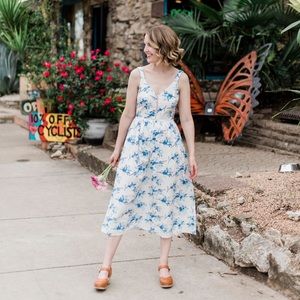 J.O.A Floral Dress - Worn Once